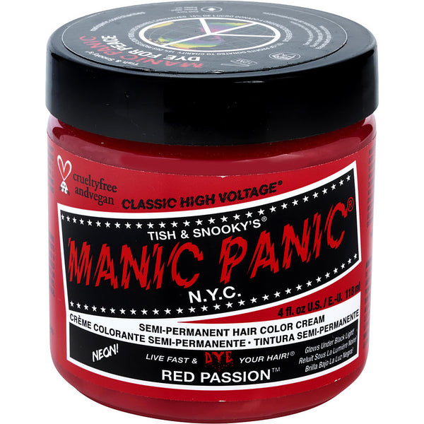 Manic Panic   High Voltage Semi permanent Hair Color Cream   # Red Passion