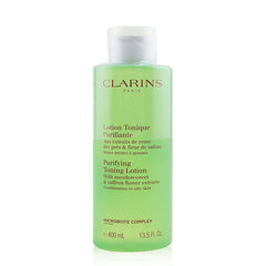 Clarins  - Purifying Toning Lotion with Meadowsweet & Saffron Flower Extracts - Combination to Oily Skin