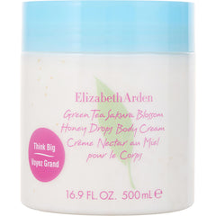 Green Tea Sakura Blossom - Honey Drops Body Cream