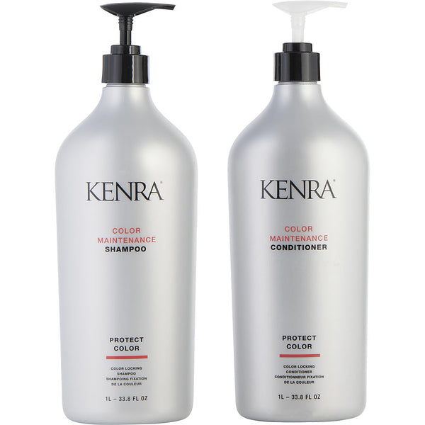 Kenra   Color Maintenance Conditioner And Shampoo Liter Duo