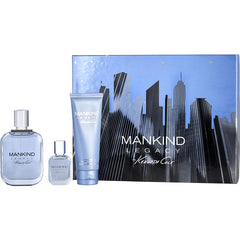 Kenneth Cole Mankind Legacy - Edt Spray 3.4 Oz & Aftershave Balm 3.4 Oz & Edt Spray 0.5 Oz