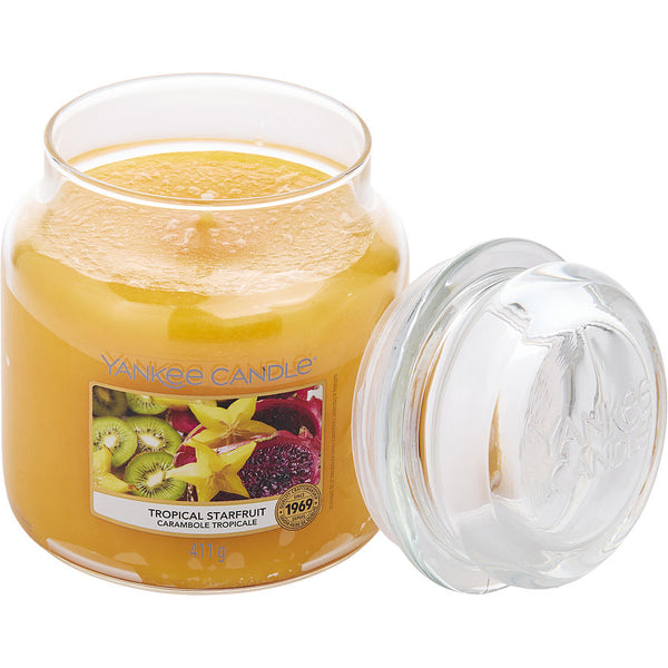 Yankee Candle   Tropical Starfruit Scented Medium Jar