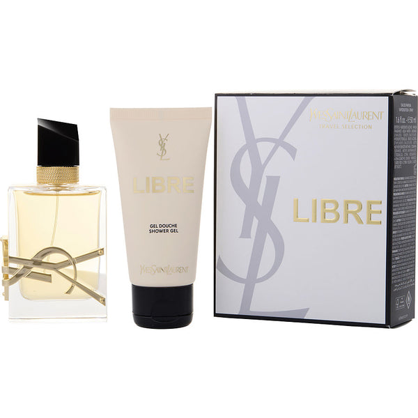 Libre Yves Saint Laurent   Eau De Parfum Spray 1.7 Oz & Shower Gel