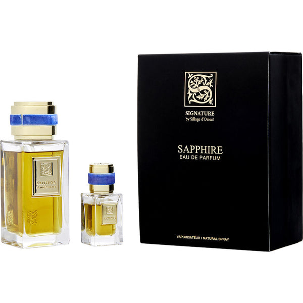 Signature Sapphire - Eau De Parfum Spray 3.3 Oz & Eau De Parfum 0.5 Oz & Funnel