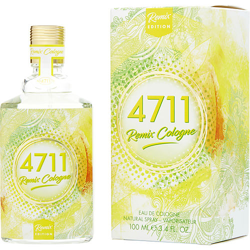 4711 Remix Cologne Eau De Cologne Spray (2020 Lemon Limited Edition) 3.4 oz