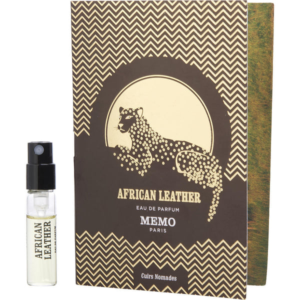 Memo Paris African Leather   Eau De Parfum Spray Vial On Card