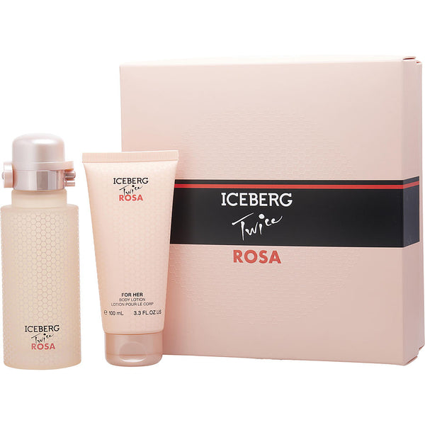 Iceberg Twice Rosa - Edt Spray 4.2 Oz & Body Lotion