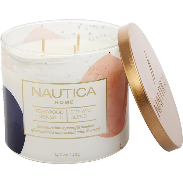 Nautica Teakwood & Sea Salt - Candle