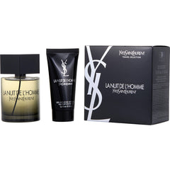 La Nuit De L'homme Yves Saint Laurent - Edt Spray 3.3 Oz & All Over Shower Gel