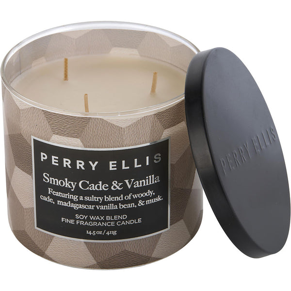 PERRY ELLIS SMOKY CADE & VANILLA by Perry Ellis - SCENTED CANDLE