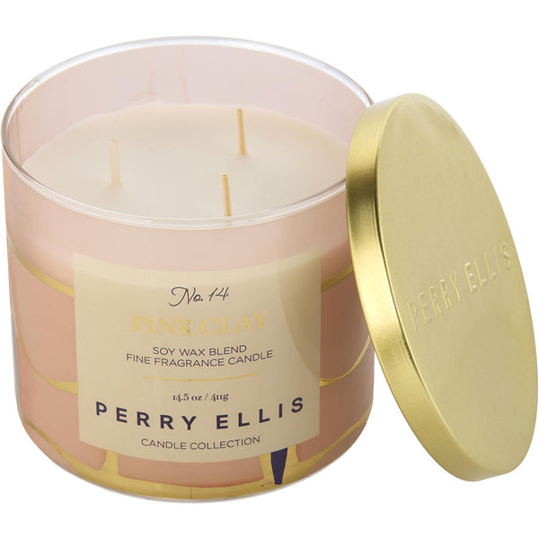 Perry Ellis Pink Clay - Scented Candle