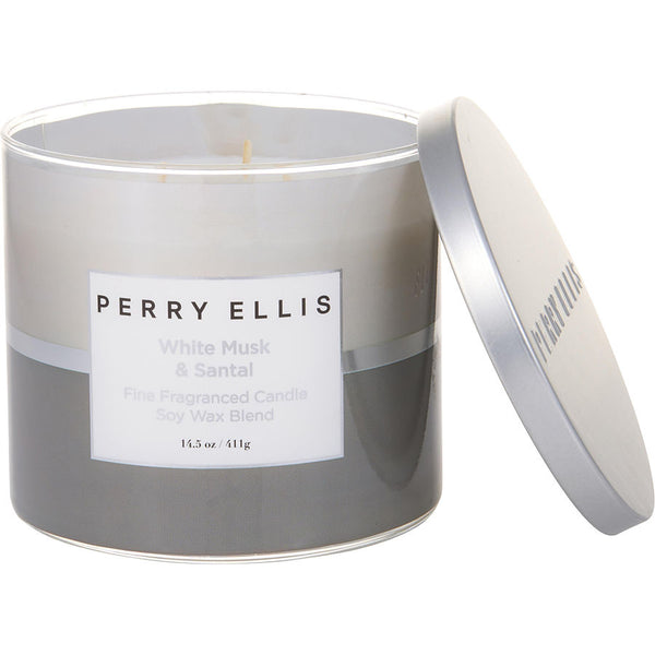 Perry Ellis White Musk & Santal - Scented Candle