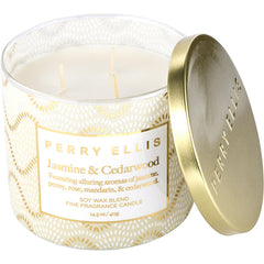 Perry Ellis Jasmine & Cedarwood - Scented Candle