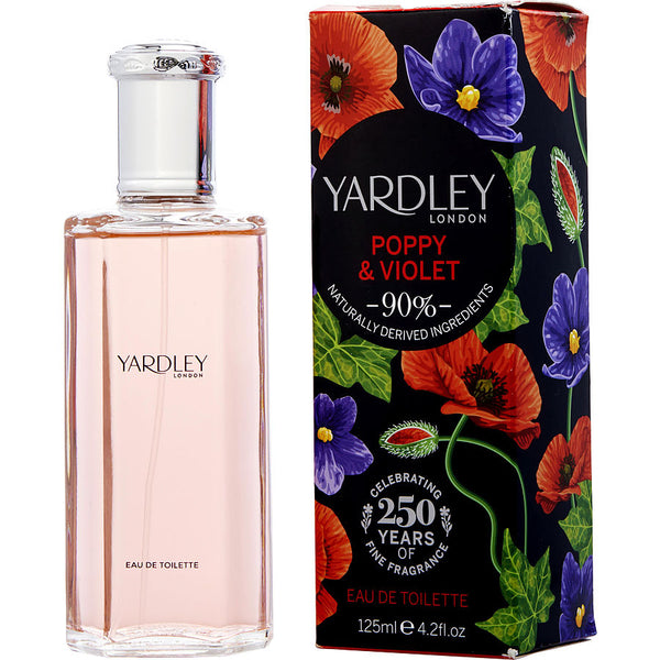 Yardley Poppy & Violet - Edt Spray