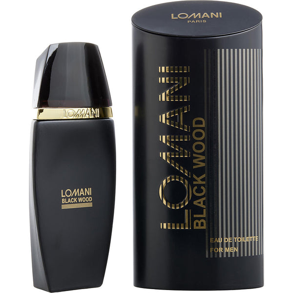 Lomani Black Wood   Edt Spray
