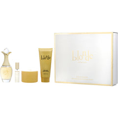 Blonde  - Eau De Parfum 3.4 Oz Spray & Powder 4 Oz & Body Lotion 4 Oz & Eau De Parfum Rollerball Mini 0.50 Oz