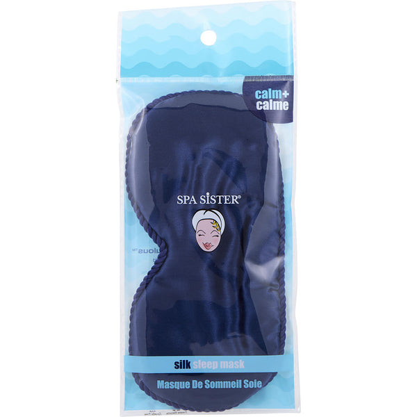 Spa Accessories - Spa Sister Silk Sleep Mask - Blue