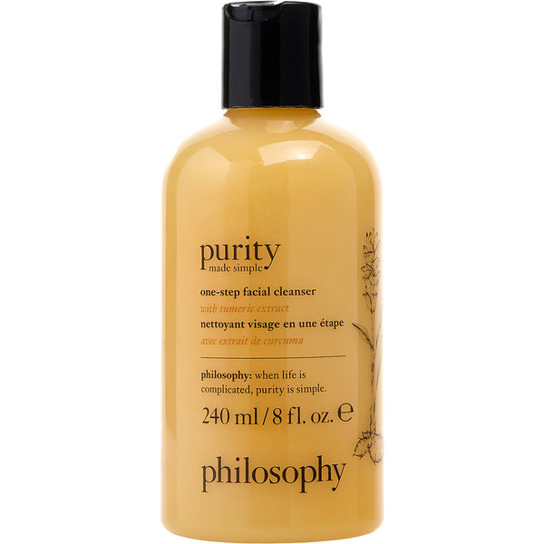Philosophy   Purity Made Simple   One Step Facial Cleanser with Turmeric Extract