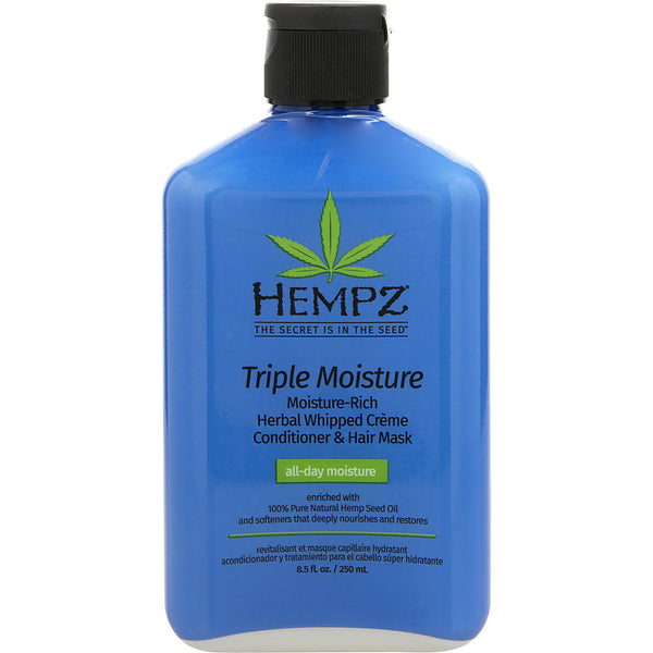 Hempz   Triple Moisture Moisture rich Herbal Whipped Creme Conditioner & Hair Mask