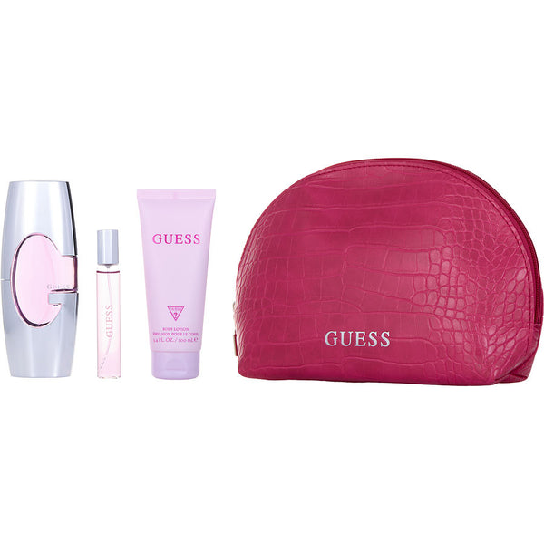 Guess - Eau De Parfum Spray 2.5 Oz & Body Lotion 3.4 Oz & Eau De Parfum Spray 0.5 Oz