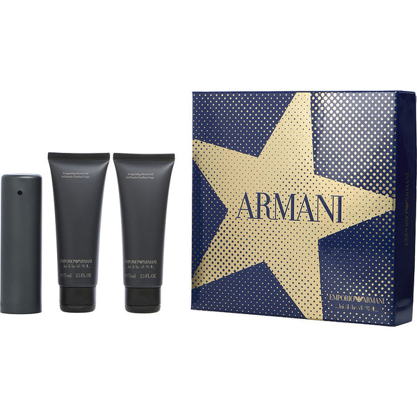 Emporio Armani - Edt Spray 1.7 Oz & 2 X Shower Gel