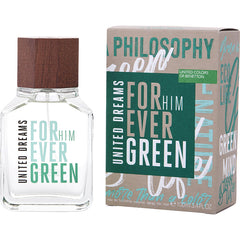 BENETTON UNITED DREAMS FOREVER GREEN by Benetton   EDT SPRAY