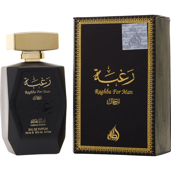 Lattafa Raghba Man    Eau De Parfum Spray