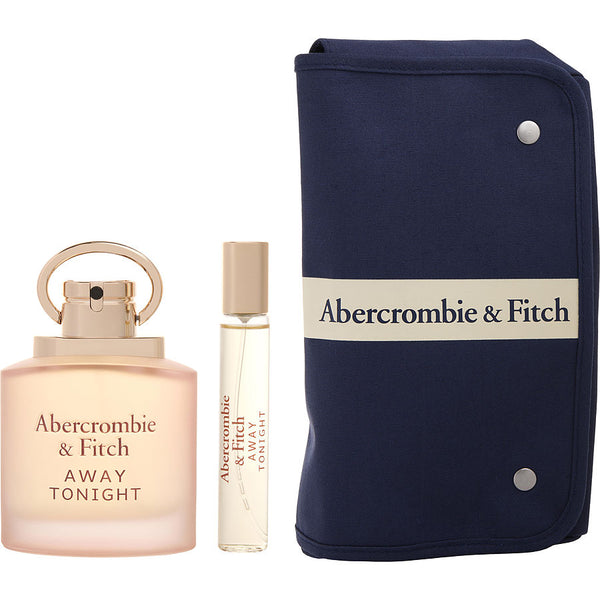 Abercrombie & Fitch Away Tonight   Eau De Parfum Spray 3.4 Oz & Eau De Parfum Spray 0.5 Oz & Bag