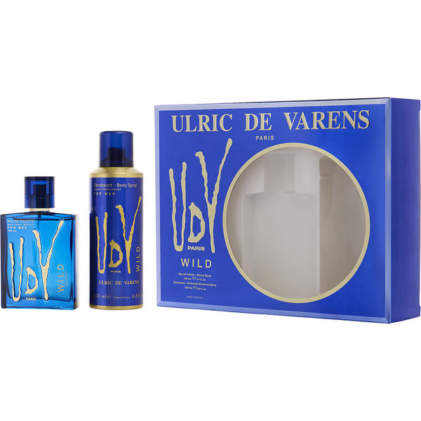 Ulric De Varens Wild  Edt Spray 3.4 Oz & Deodorant Spray