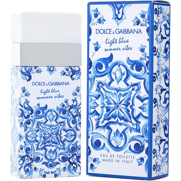 D & G Light Blue Summer Vibes   Edt Spray