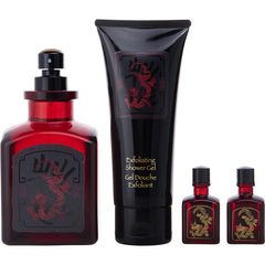 Lucky Number 6   Edt Spray 3.4 Oz & Shower Gel 3.4 Oz & 3.4 Oz & 2x Edt Mini