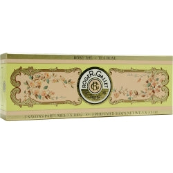 ROGER & GALLET TEA ROSE by Roger & Gallet   SOAP   BOX OF THREE AND EACH IS