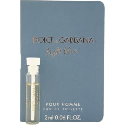 D & G LIGHT BLUE by Dolce & Gabbana   EDT SPRAY VIAL ON CARD