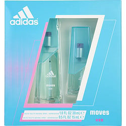 ADIDAS MOVES by Adidas   EDT SPRAY 1 OZ & EDT SPRAY