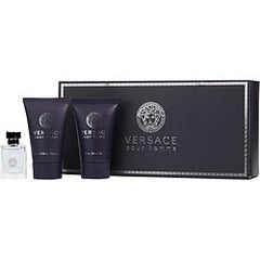 VERSACE SIGNATURE by Gianni Versace   EDT 0.17 OZ MINI & AFTERSHAVE BALM 0.8 OZ & HAIR AND BODY SHAMPOO 0.8 OZ