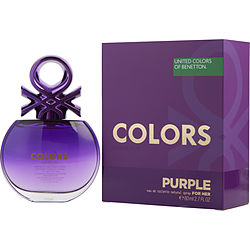 COLORS DE BENETTON PURPLE by Benetton   EDT SPRAY