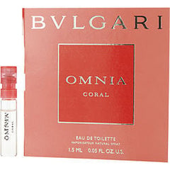 BVLGARI OMNIA CORAL by Bvlgari   EDT SPRAY VIAL ON CARD