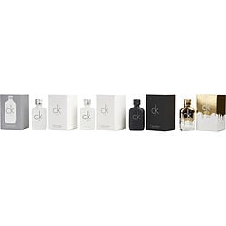 Calvin Klein Variety - 5 Piece Unisex Mini Variety With Ck One (Two Pieces) & Ck Be & Ck All & Ck One Gold And All Are Edt 0.33 Oz Minis