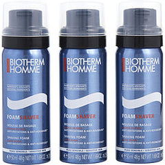 Biotherm by BIOTHERM   Sensitive Skin Shaving Foam   Sensitive Skin Travel Trio 1.7 oz