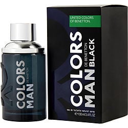 COLORS DE BENETTON BLACK by Benetton   EDT SPRAY