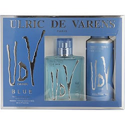 UDV BLUE by Ulric de Varens   EDT SPRAY 3.4 OZ & DEODORANT SPRAY