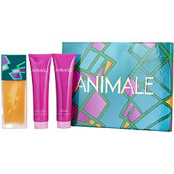 ANIMALE by Animale Parfums   EAU DE PARFUM SPRAY 3.4 OZ & BODY LOTION 3.4 OZ & SHOWER GEL 3.4 OZ