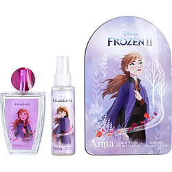 FROZEN 2 DISNEY ANNA by Disney   EDT SPRAY 3.4 OZ & BODY MIST 3.4 OZ & TIN BOX