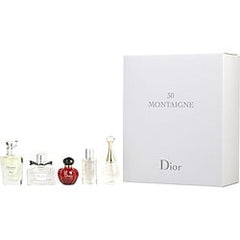 CHRISTIAN DIOR VARIETY by Christian Dior   5 PIECE MINI VARIETY WITH MISS DIOR BLOOMING BOUQUET & DIORISSIMO AND BOTH ARE EDT 0.25 OZ MINI & J'ADORE & JOY AND BOTH ARE EAU DE PARFUM 0.17 OZ MINI & HYPNOTIC POISON EDT 0.17 OZ MINI