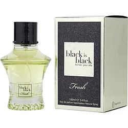 BLACK IS BLACK FRESH by Nuparfums   EAU DE PARFUM SPRAY