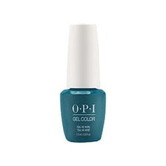 OPI Gel Color Nail Polish Mini Teal Me More (Grease Collection)