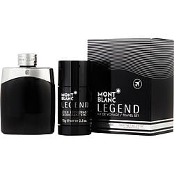 MONT BLANC LEGEND by Mont Blanc   EDT SPRAY 3.3 OZ & DEODORANT STICK