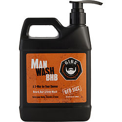 GIBS GROOMING by GIBS GROOMING   MAN WASH BHB (BEARD, HAIR, AND BODY)