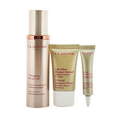 Clarins by Clarins   V Shaping Facial Lift Collection: V Shaping Facial Lift 50ml+ Eye Lift Serum 7ml+ V Facial Intensive Wrap 15ml+ Pouch