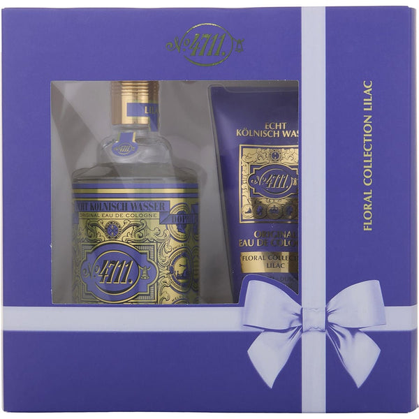 4711 Floral Collection - Lilac Set-eau De Cologne Spray 3.4 Oz & Shower Gel